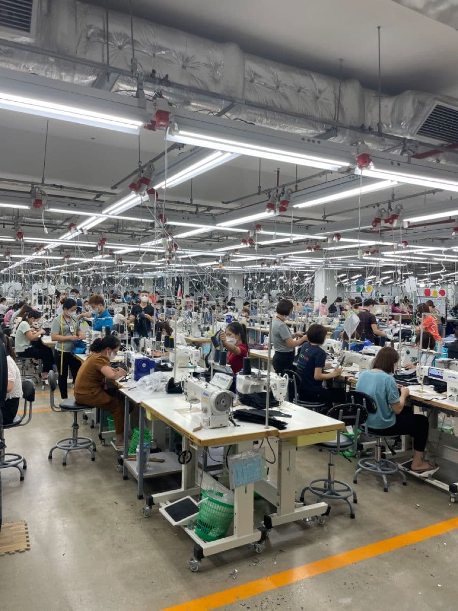 Fabric Cutting - Custom Sportswear Manufacturing Process